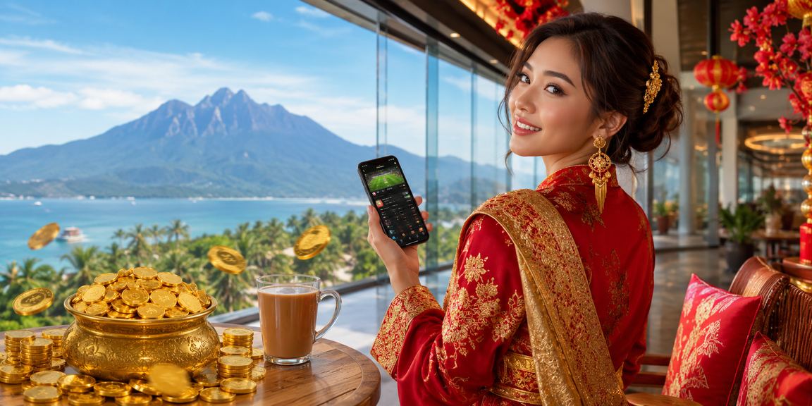Pengguna di Sabah mengakses taruhan e-sukan bakso108 melalui telefon Android semasa perlawanan PUBG
